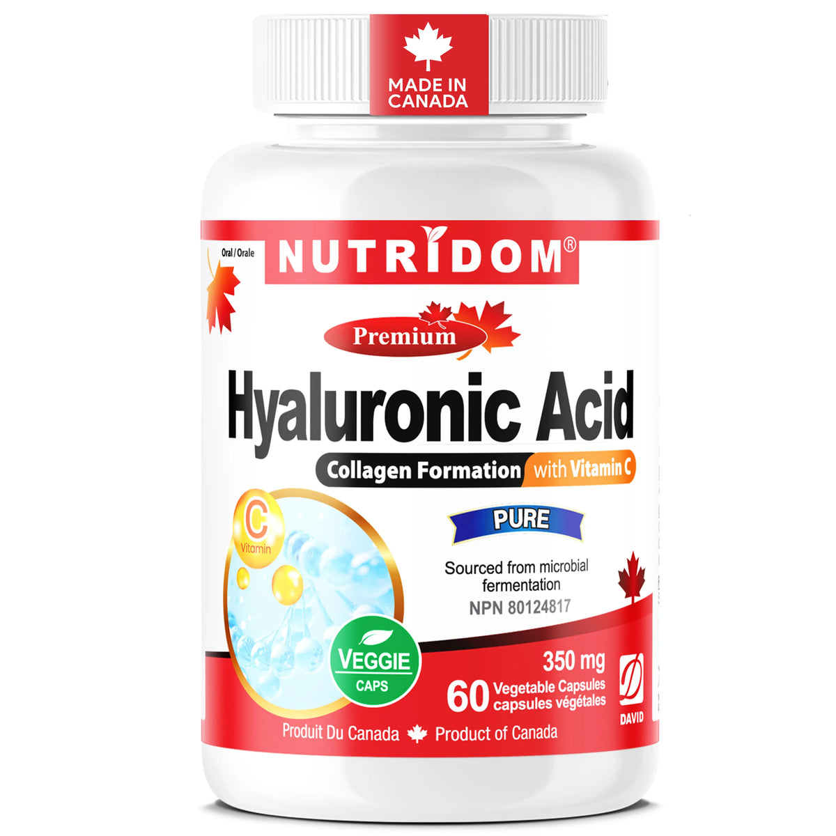 Nutridom Hyaluronic Acid 60 Capsule