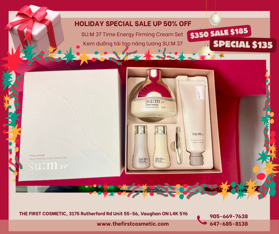 Sum 37 Time Energy Cream 120ml Set