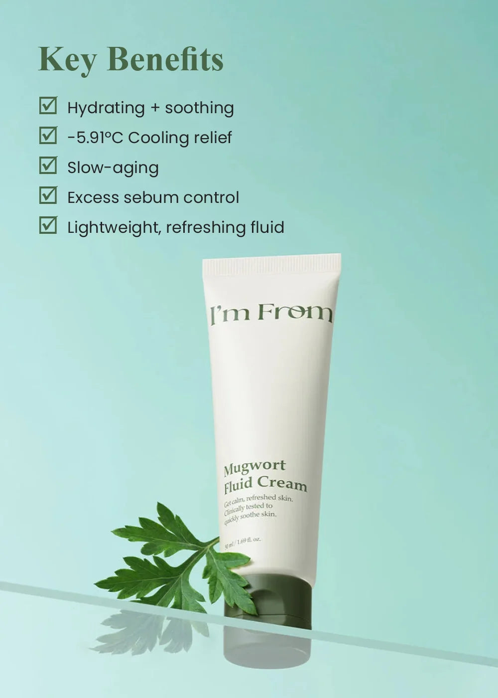 I'm From Mugwort Fluid Cream