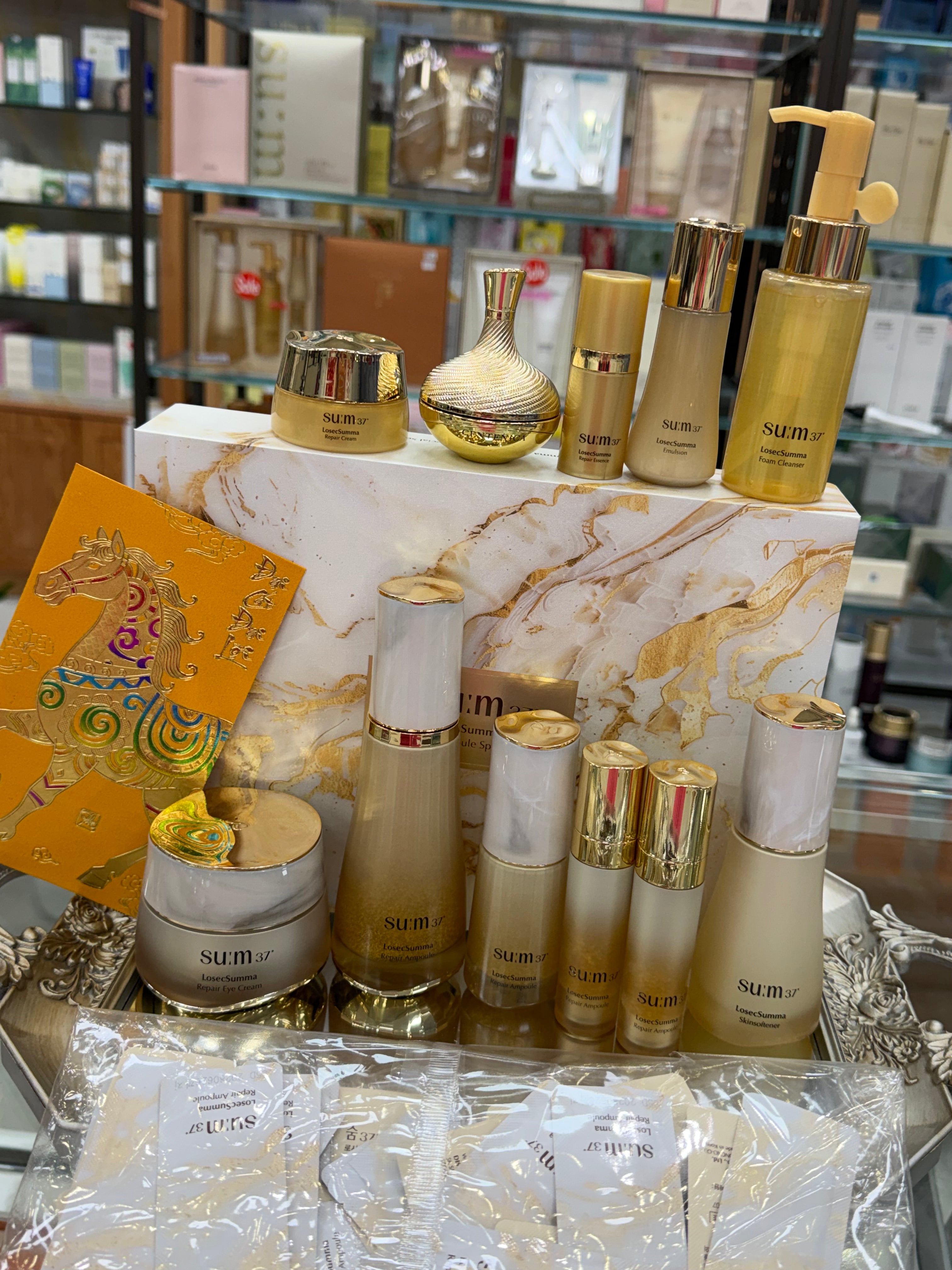 Best : Sum 37 Losec Summa Eye Cream Set 50ml Set + Ampoule Repair Set