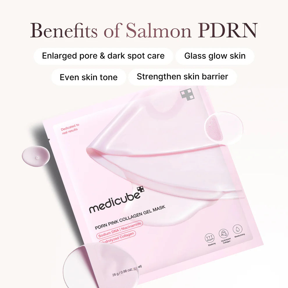 Medicube Salmon PDRN Pink Collagen Jelly Gel Mask 1 MASK