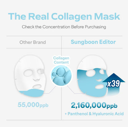 Sungboon Editor Deep Collagen Hyalu-B5 Hydrating Mask