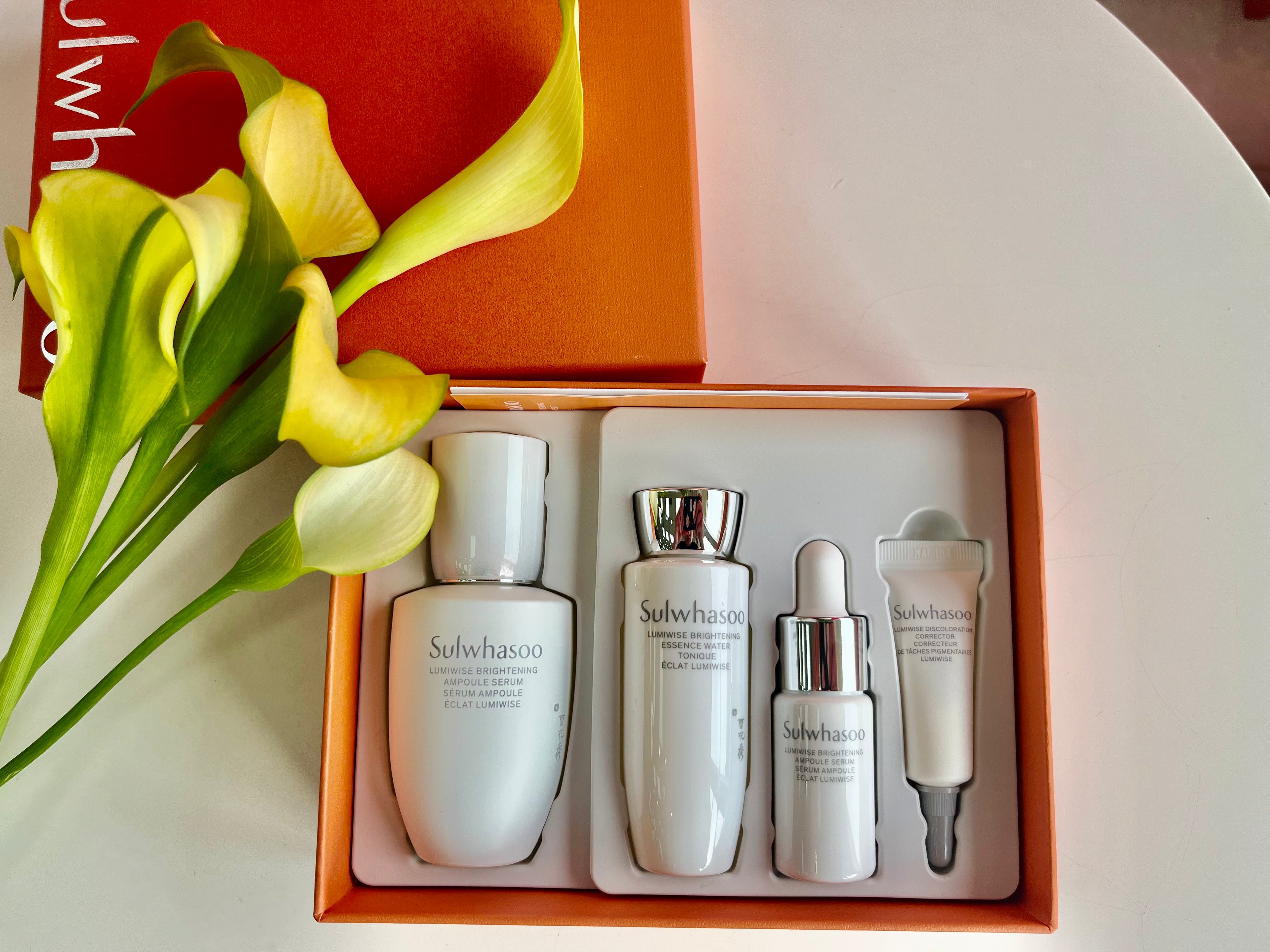 Sulwhasoo Lumiwise Brightening Ampoule Serum Set