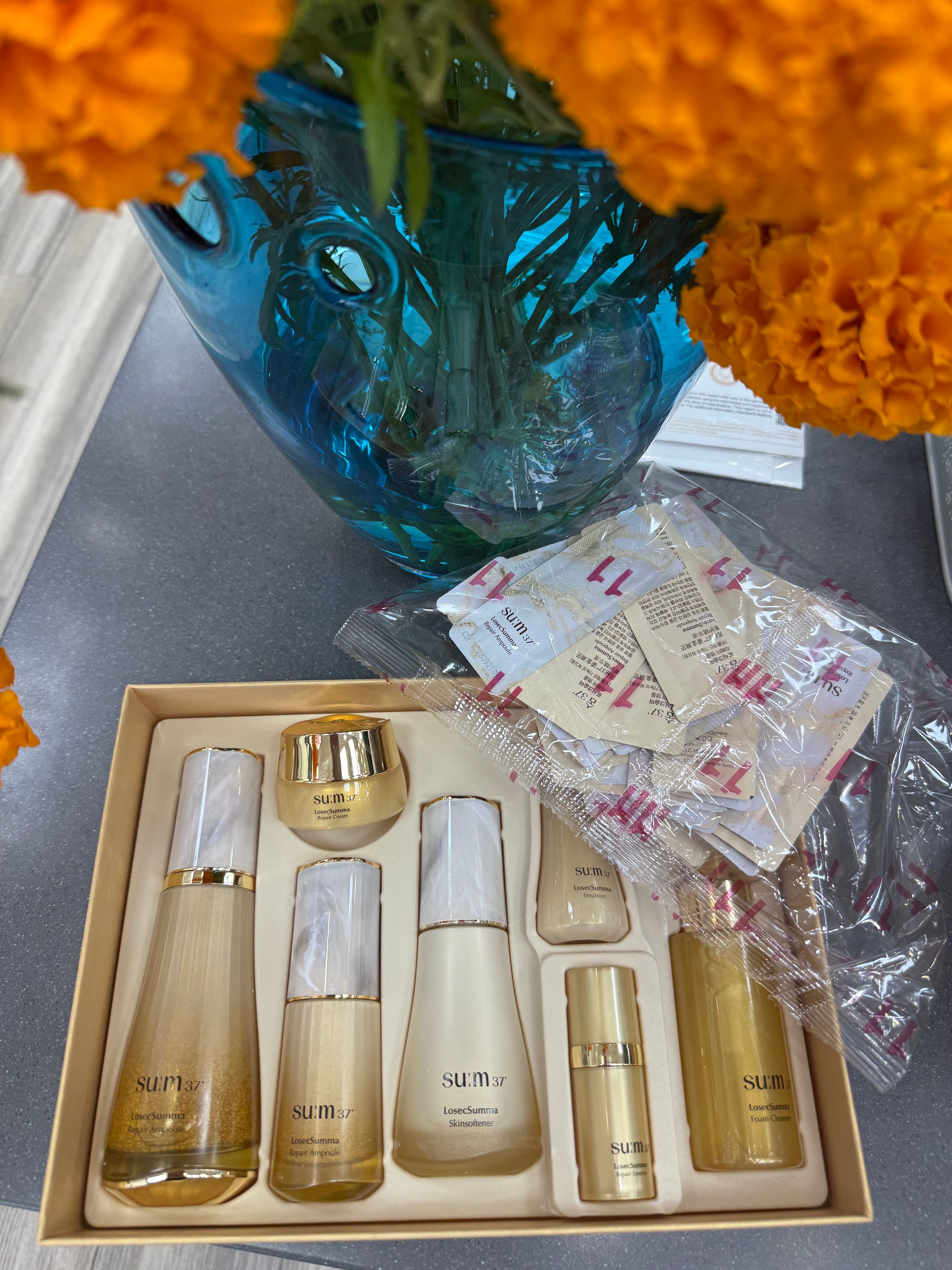 ❤️Best Set gift: Sum 37 Losec Summa repair Ampoule 80ml  + 25 ml Set
