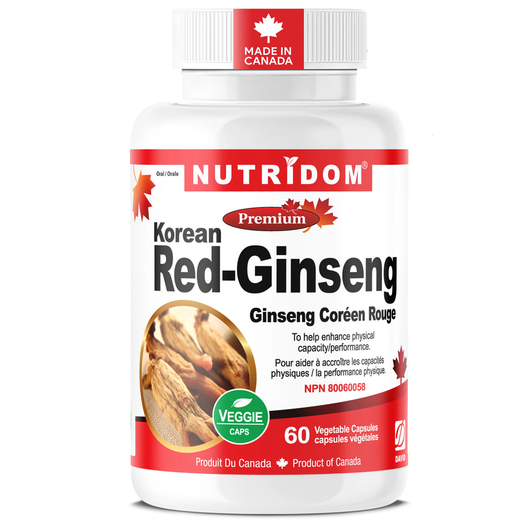 Nutridom Korean Red-Ginseng 60 Capsules