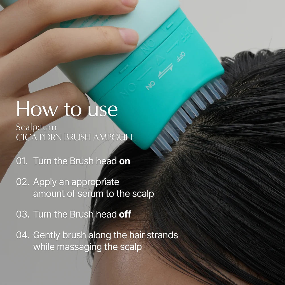 Lilyeve Scalp Turn Cica PDRN Brush Ampoule