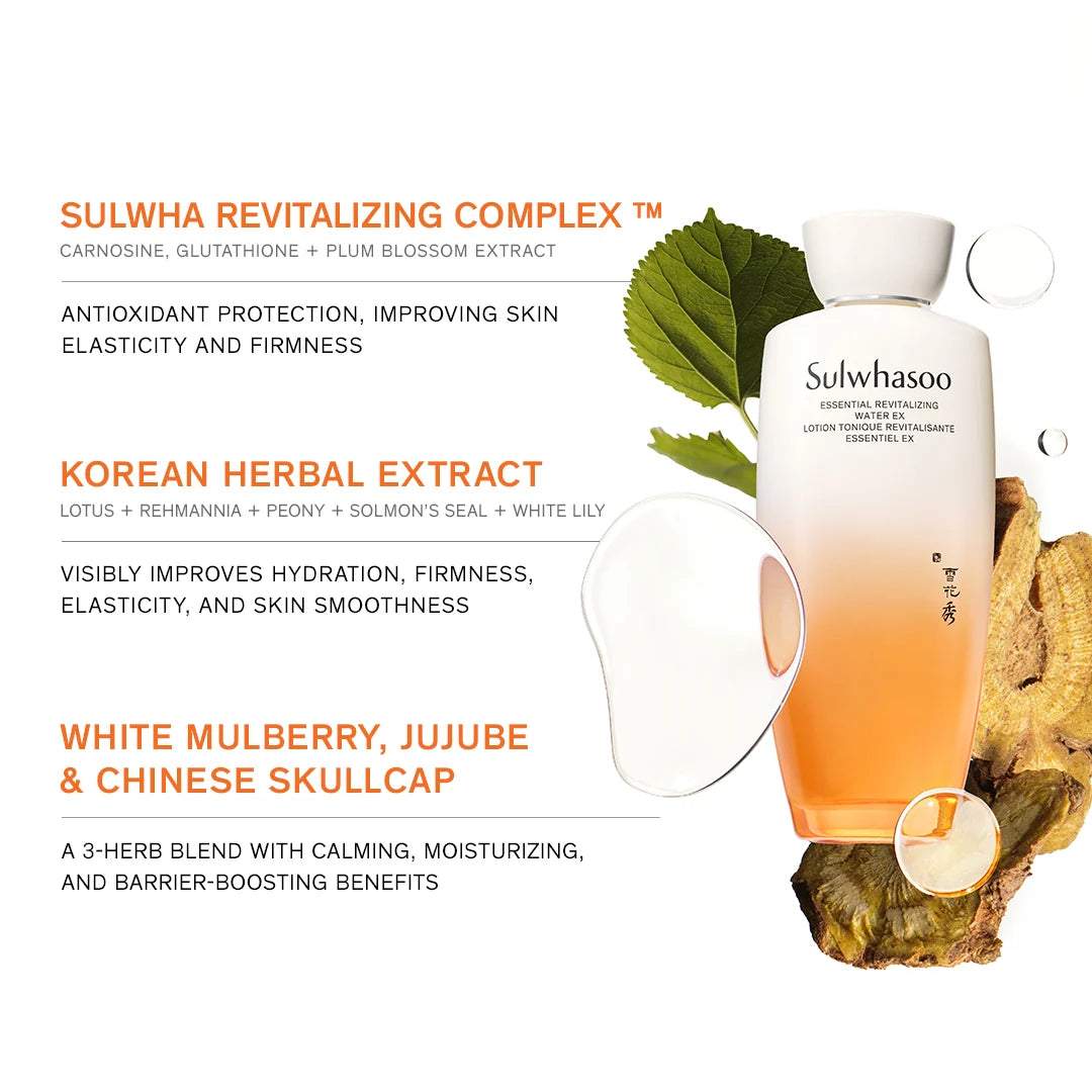 Sulwhasoo Essential 4pcs Set ( Toner, First Care, Emulsion, Cream )