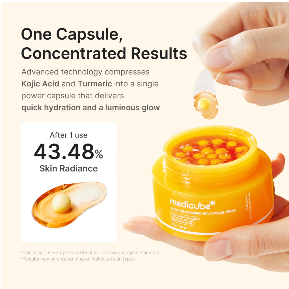 Kojic Acid Turmeric Vita Capsule Cream