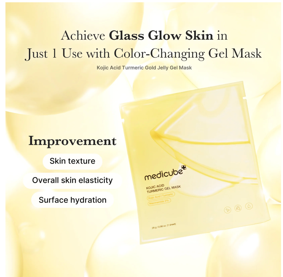 Kojic Acid Turmeric Gold Jelly Gel Mask