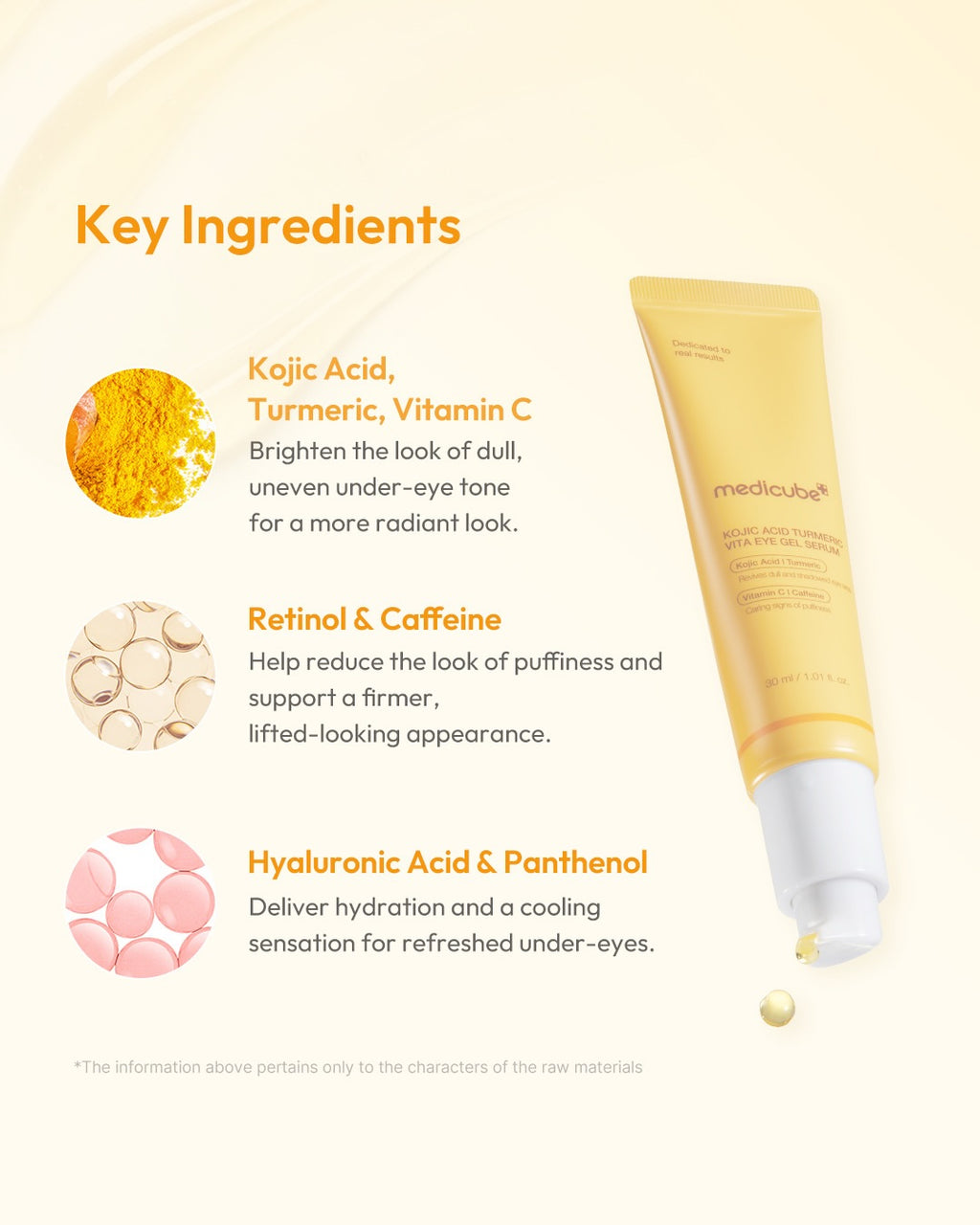 Kojic Acid Turmeric Vita Eye Gel Serum 30ml
