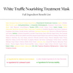 D'ALBA White Truffle Nourishing Treatment Mask