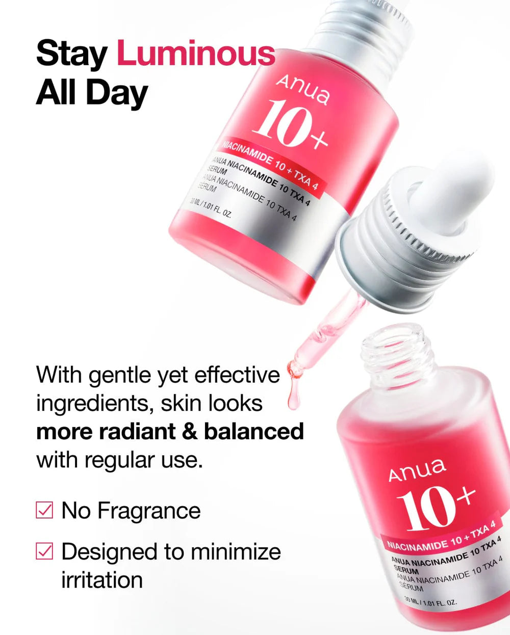 Anua Niacinamide 10%+TXA 4% Serum 30ml
