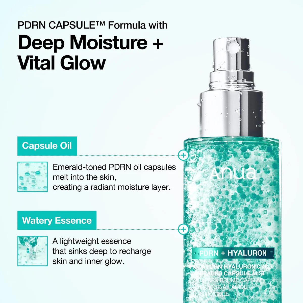 PDRN Collagen Glow Facial Serum Spray 100ml