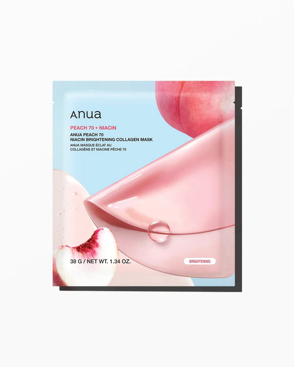 ANUA Peach 70 Niacin Brightening Collagen Mask