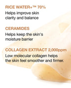 ANUA Rice 70+ Ceramid Glow Collagen Mask