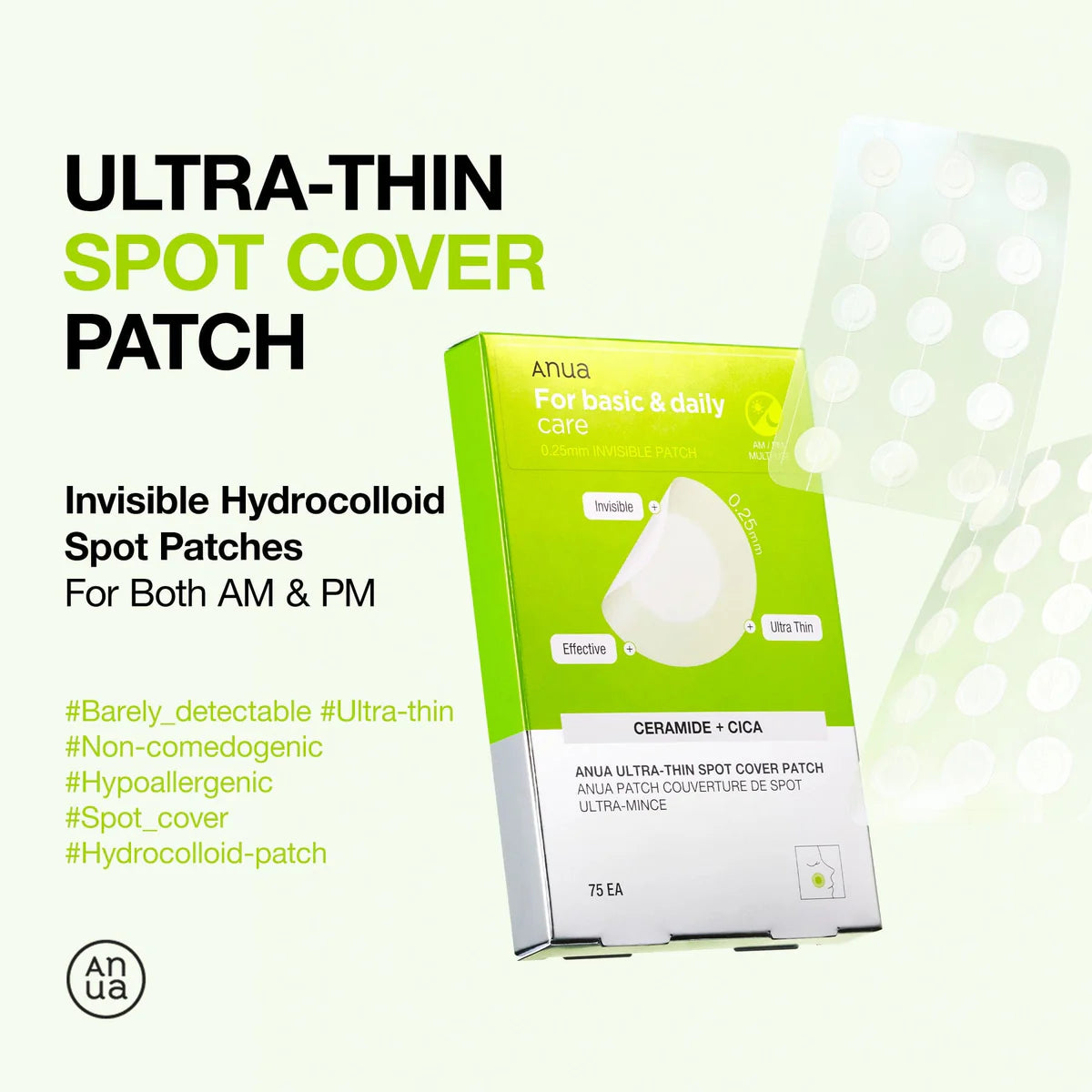 Anua Ultra-Thin Spot Cover Patch (75pcs)