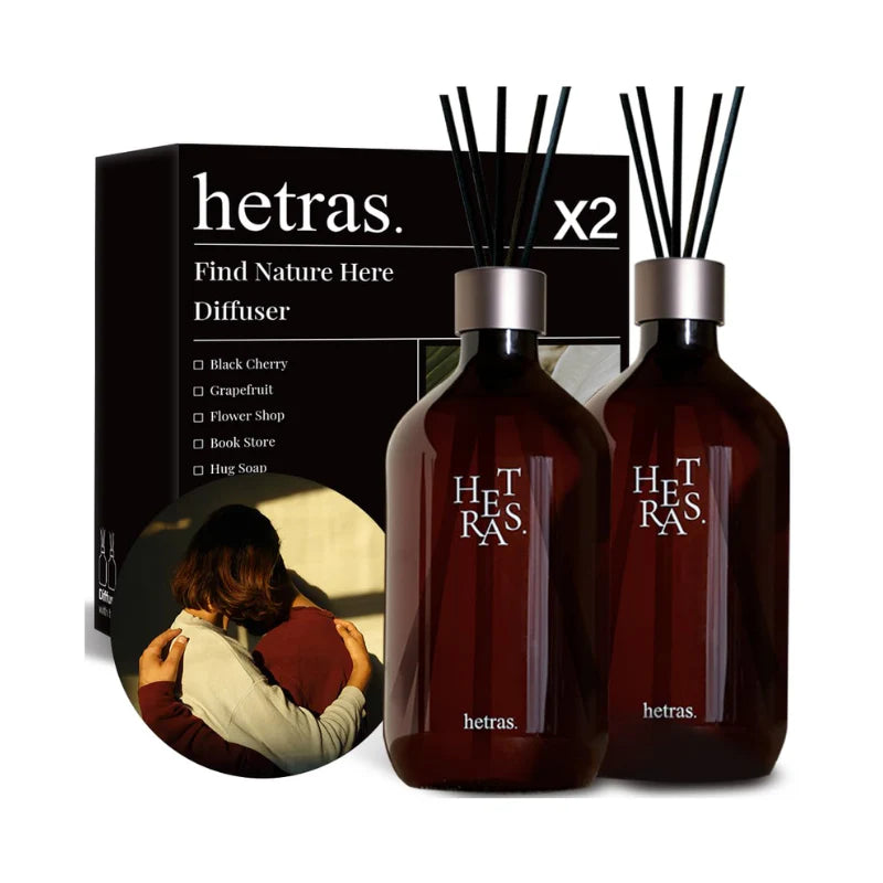 hetras Premium Diffuser 500ml x 2