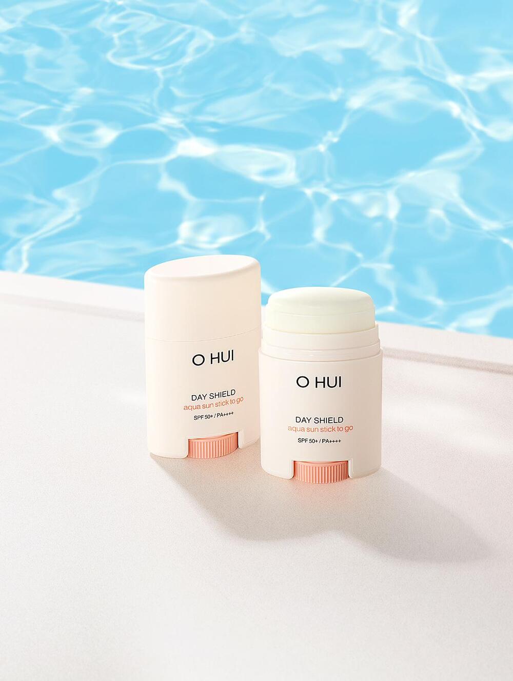 OHUI Dayshield Aqua Sun Stick To Go SPF 50+,PA++++ 14g x 2 Set