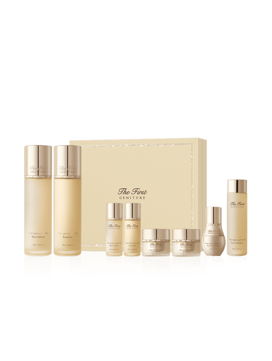 OHUI The First Geniture Special Set (skin softener + emulsion + travel size)
