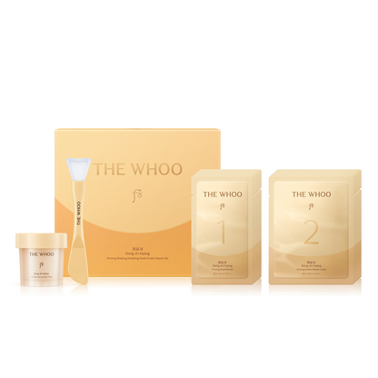 The Whoo Gongjinhyang Firming Shaking Modeling Mask Protein Repair Mask Set (6 Each)