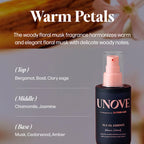 Unove Silk Oil Essence 70ml - Warm Petals