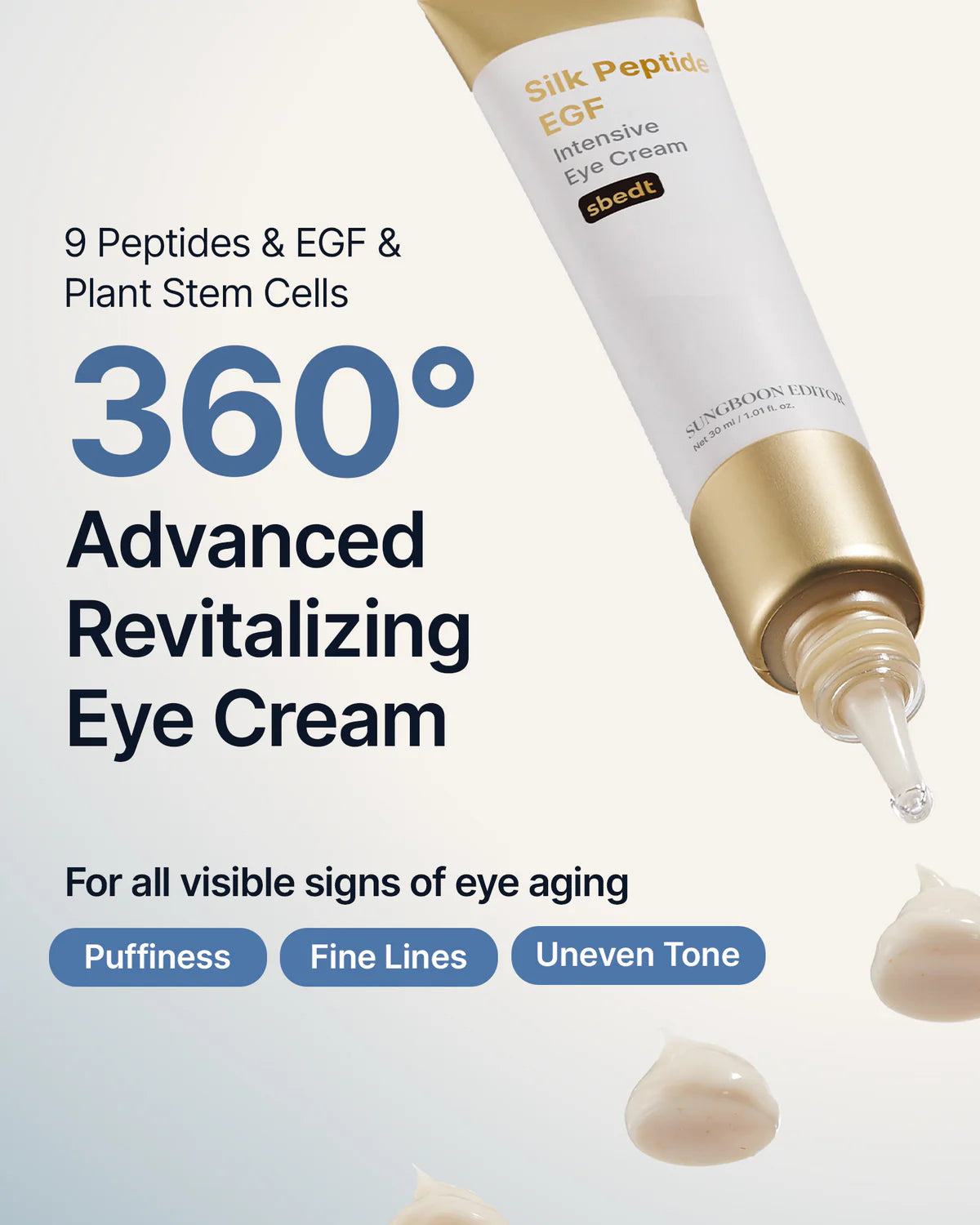 Silk Peptide EGF Intensive Eye Cream