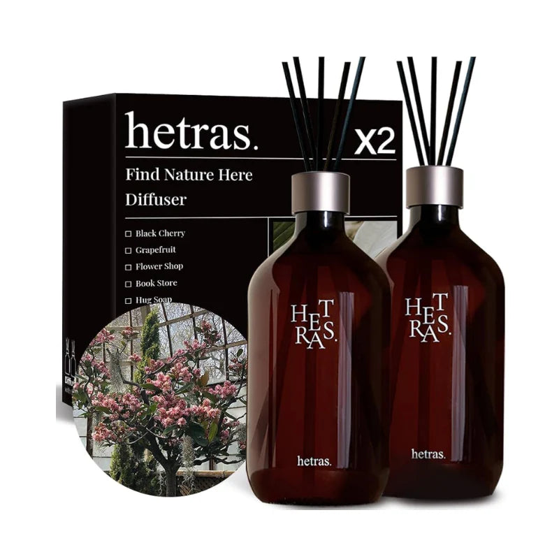 hetras Premium Diffuser 500ml x 2