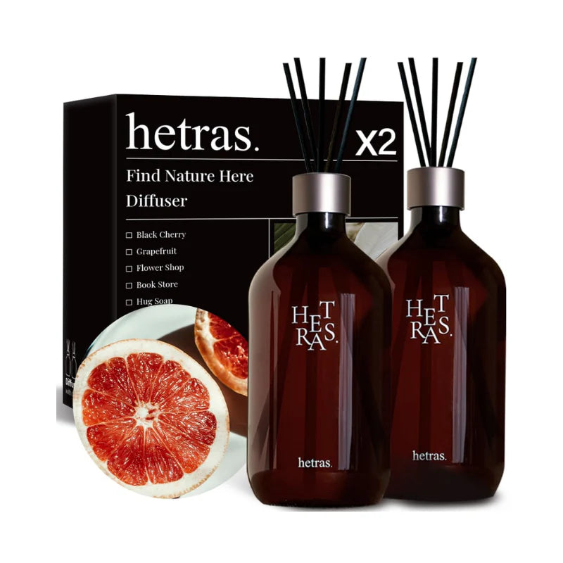 hetras Premium Diffuser 500ml x 2