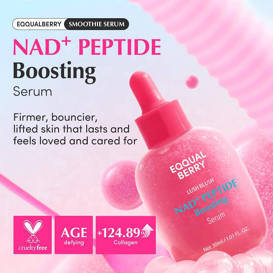 Eqqualberry Nad Peptide Boosting Serum