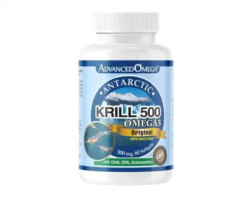 Advanced Omega Krill 500 Omega 3 60 Capsules