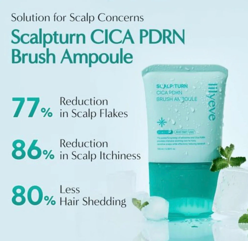 Lilyeve Scalp Turn Cica PDRN Brush Ampoule