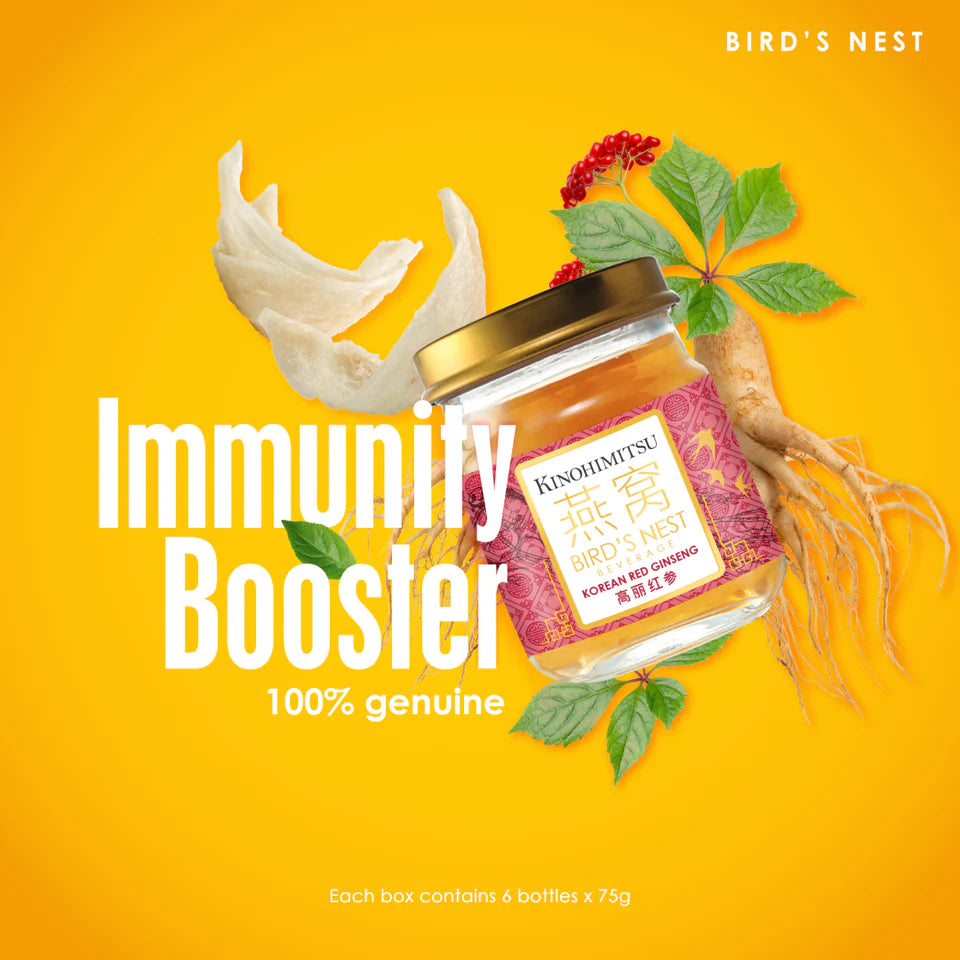 Kinohimitsu Korean Red Ginseng Bird's Nest (6s)