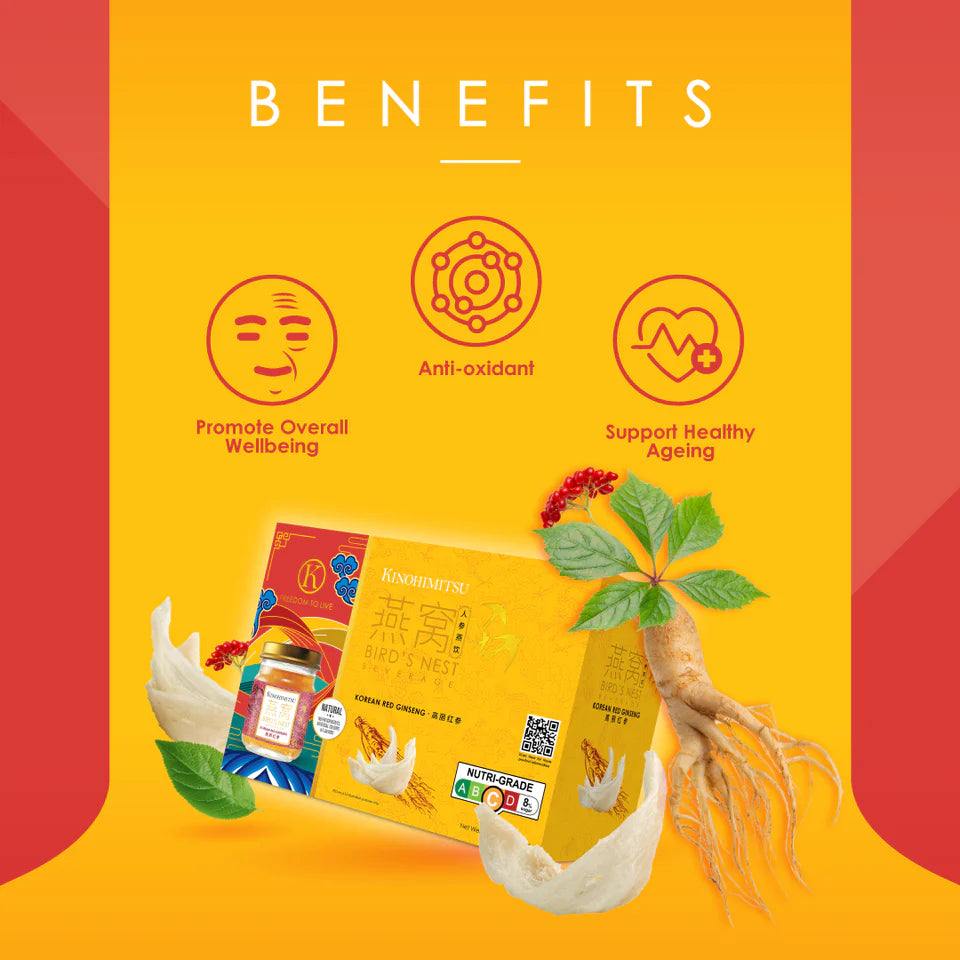 Kinohimitsu Korean Red Ginseng Bird's Nest (6s)