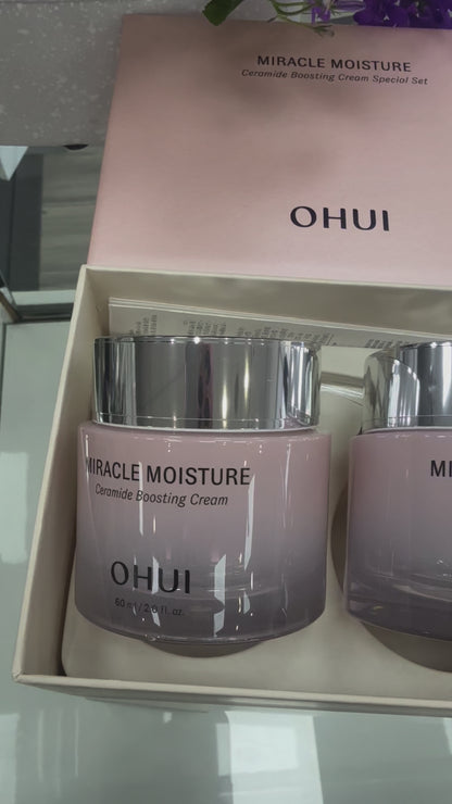 OHUI Miracle Moisture Cream 60ml + 60ml Set