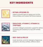 SEOUL 1988 Eye Cream : Retinal Liposome 4% + Fermented Bean