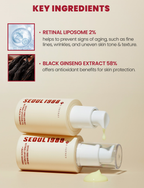 SEOUL 1988 Serum : Retinal Liposome 2% + Black Ginseng