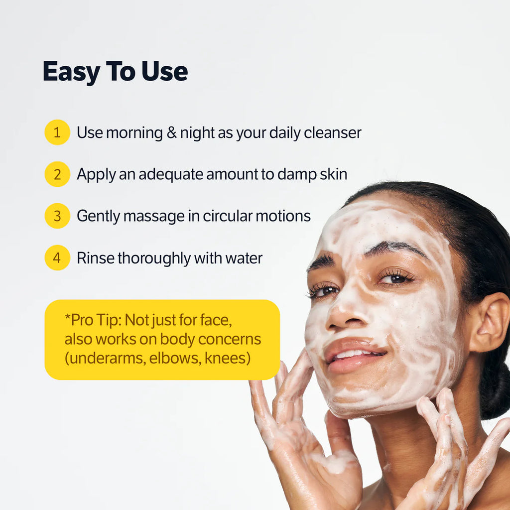 Kojic Acid Niacinamide Brightening Face Gel Cleanser