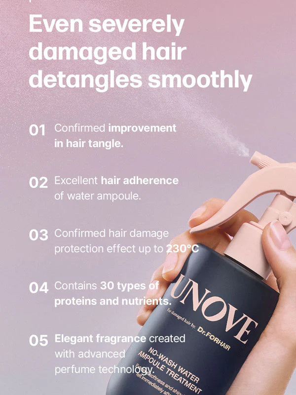 Unove No-wash Water Ampoule Treatment 200ml