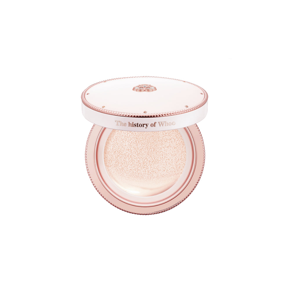 Gongjinhyang Seol Radiant White Tone Up Sun Cushion + 1 refill (spf50/pa+++)